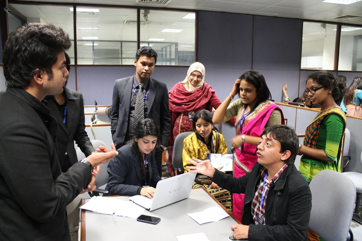 Students from Across South Asia Working Together